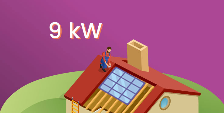 Combien De Panneaux Solaires Et Quelle Surface Pour 9kw