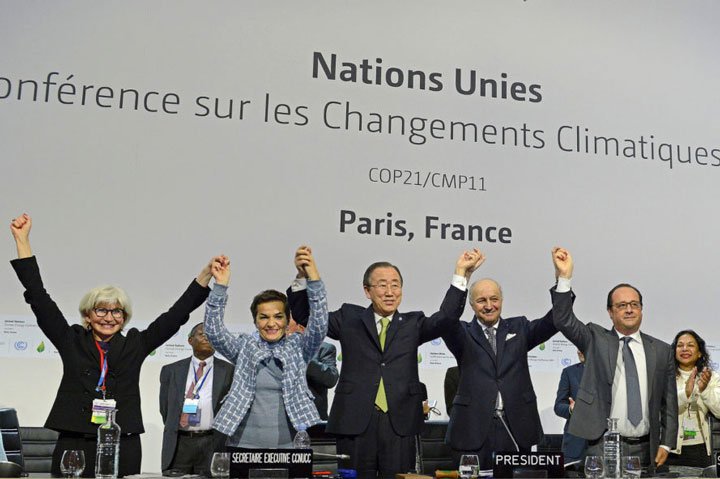 accords de paris pour le climat 2015