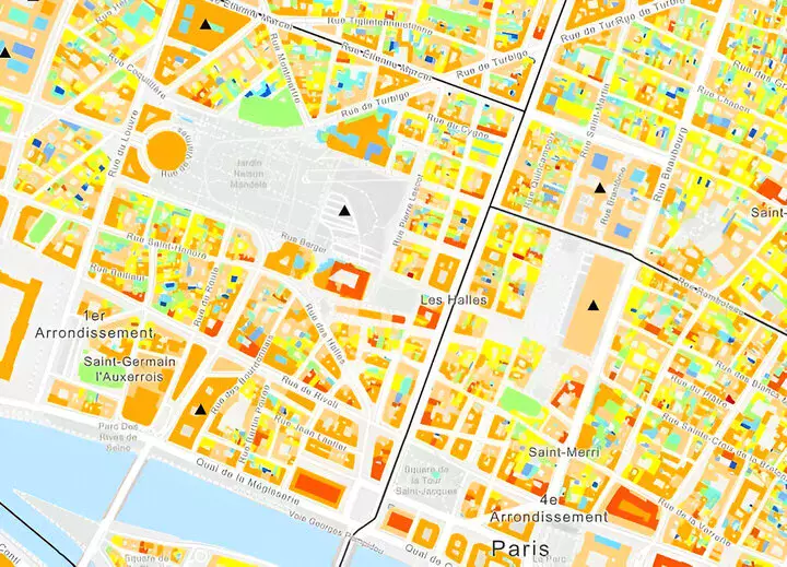 cadastre solaire paris